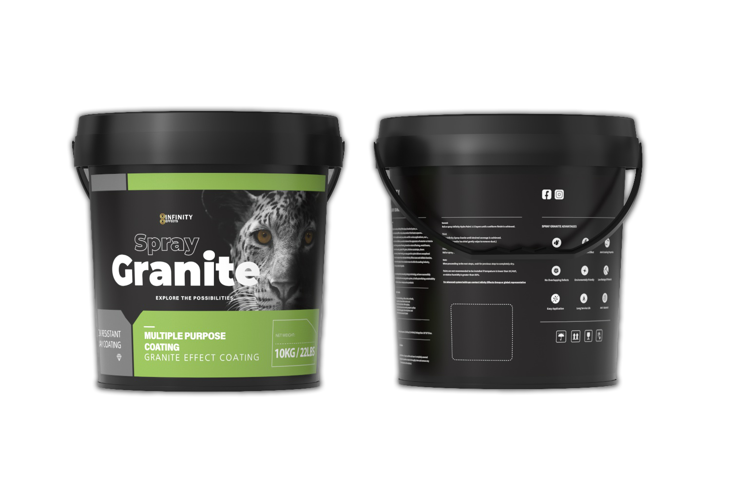 spray granite bucket home page