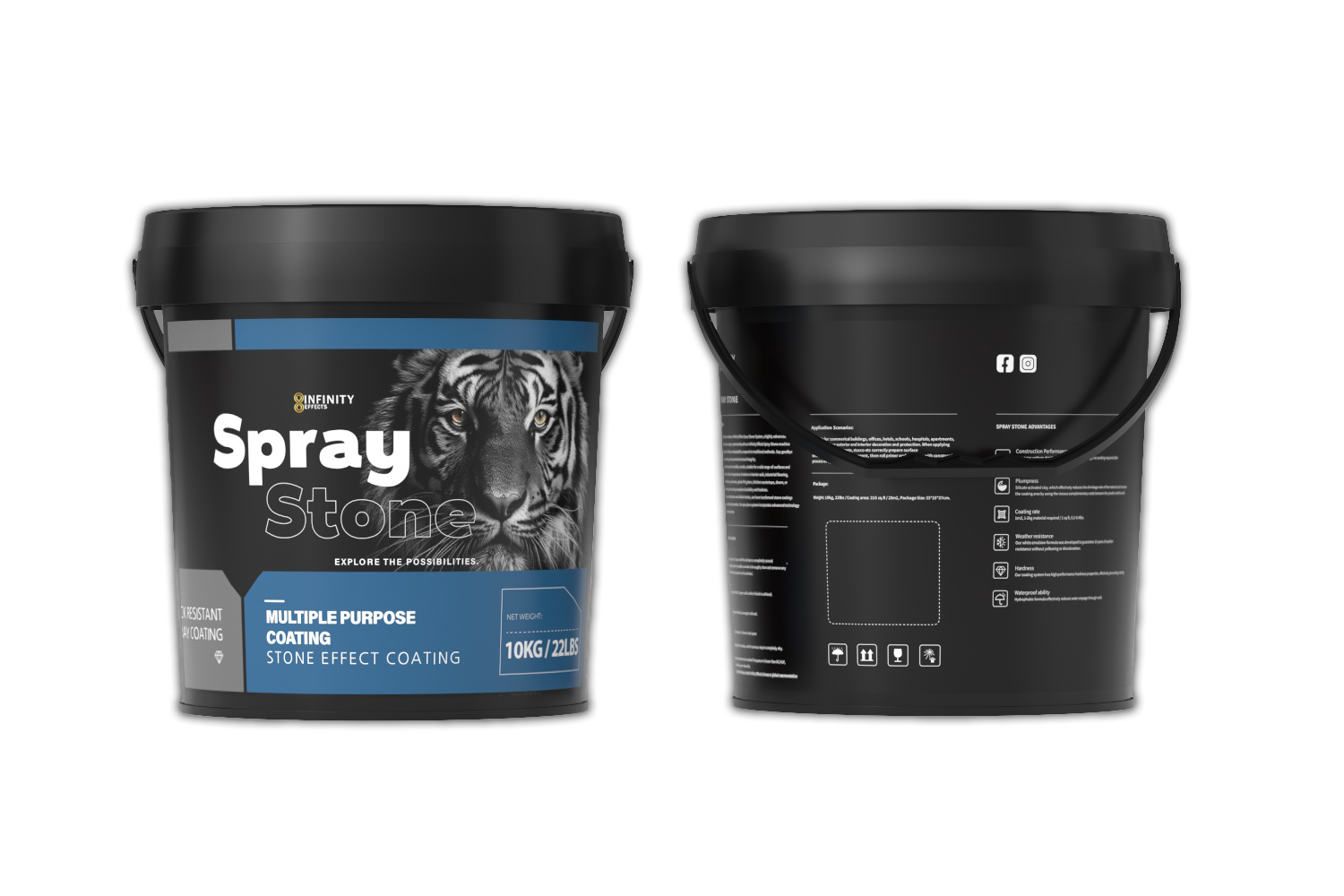 spray stone bucket home page